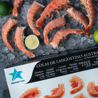 Креветки аргентинские (Langostino) без головы, 30/55, 2 кг